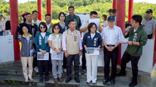 議長康裕成偕同議員會勘澄清湖 關切觀光環境與安全配套
