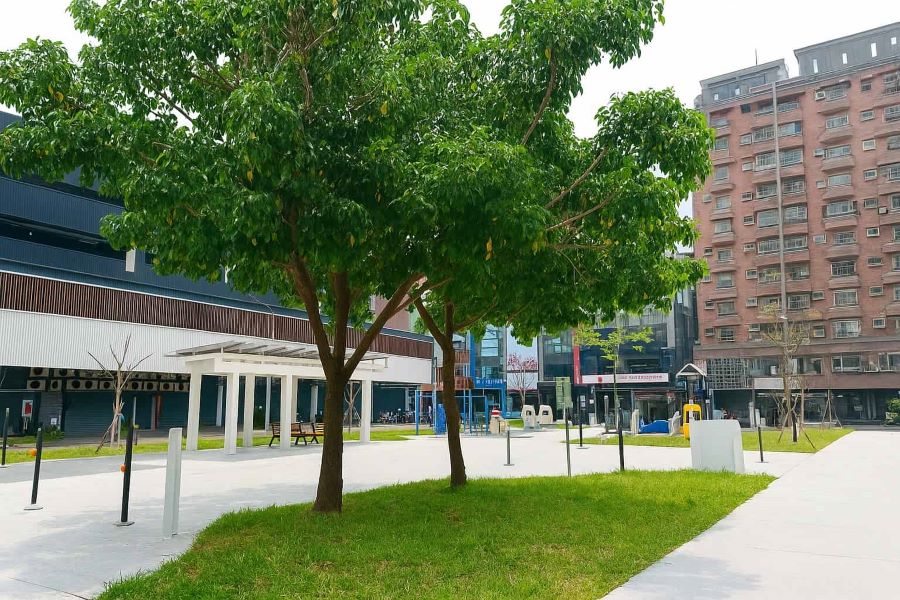 親子寓教於樂、共遊共學 忠言公園打造兒童交通教育專區