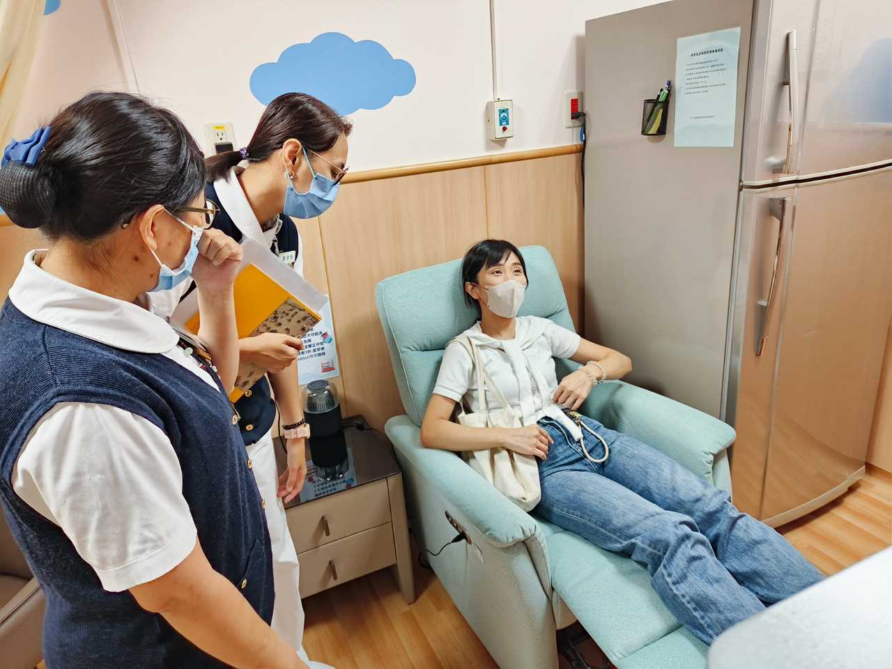 參訪台中慈濟婦產科 網紅品瑄考慮再生一個