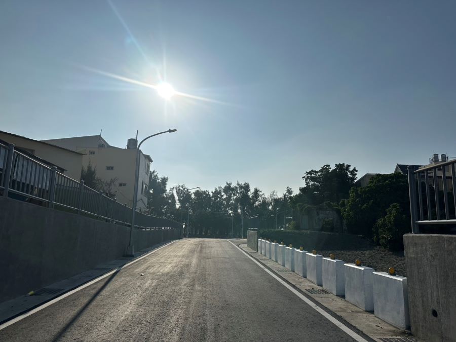 旗津區中洲三路129巷東西向道路通車提升區域道路便利性 強化地方發展