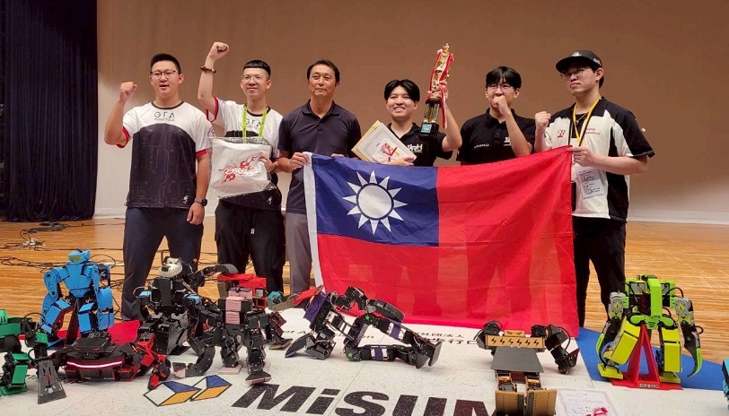 從實作走向國際  臺科大學生林睿杰於日本機器人賽事嶄露頭角