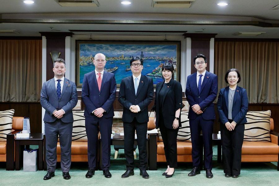 波蘭臺北辦事處畢爾斯基處長首訪高 陳其邁:以城市多元合作深化台波友誼