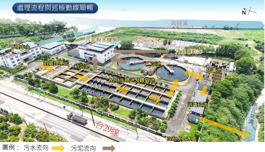 高雄市大樹污水處理廠操作維護成效優異 榮獲第25屆金質獎公共設施維護優等獎項肯定