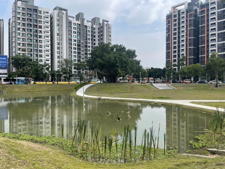 三民區正義公園華麗轉身為都市多功能滯洪公園