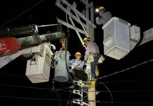 台電搶修台南溪北剩3區停電千戶