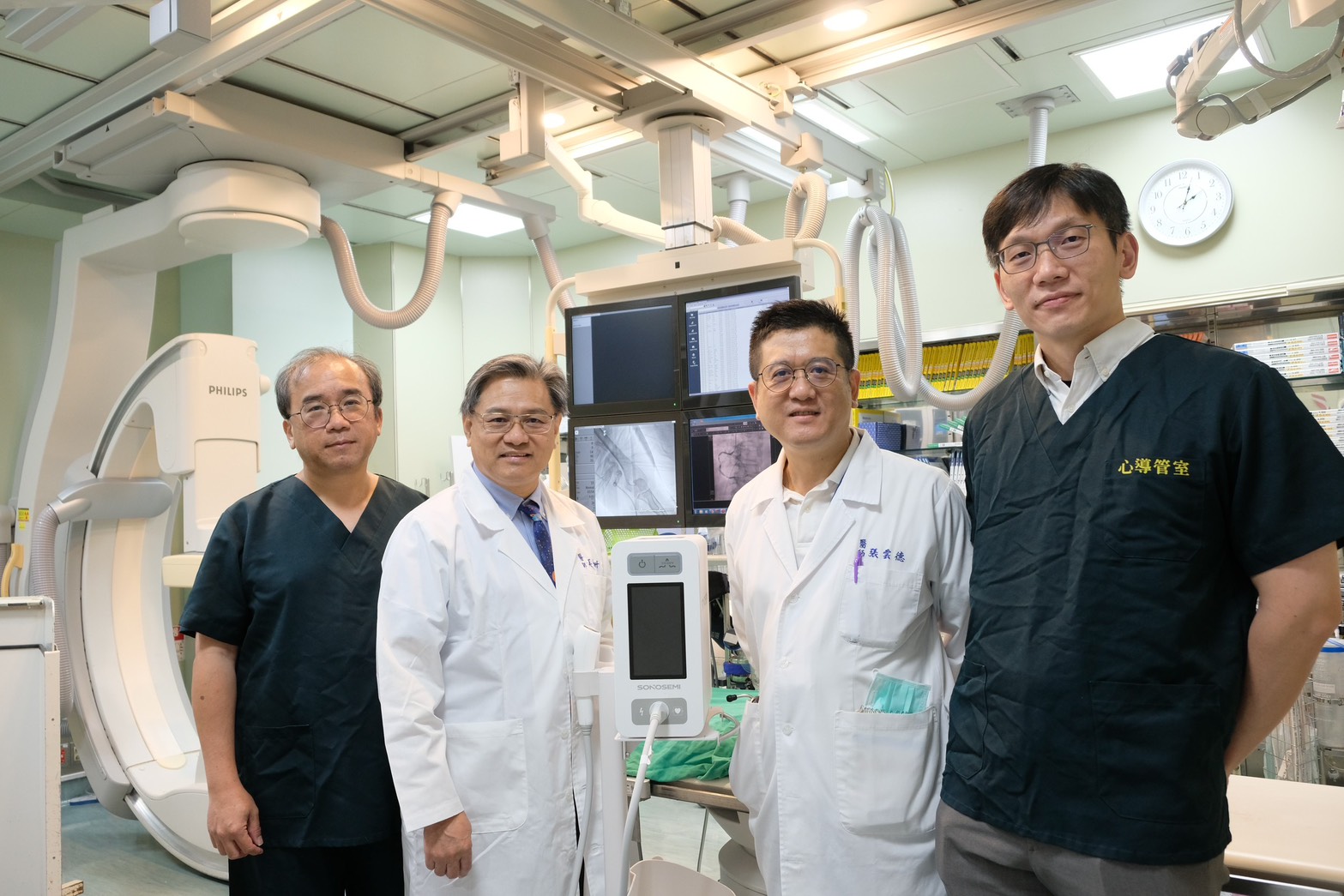 國境之南新突破──屏基完成血管內震波碎石術