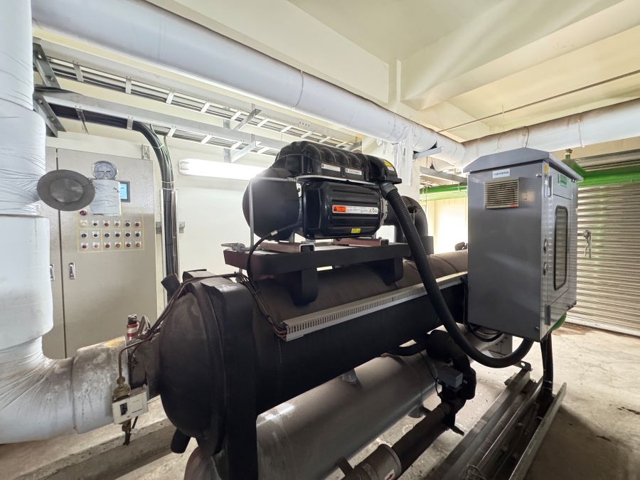 中鋼研發自製一級能效「磁浮離心式冰水機」 持續降本、節電以強化企業體質競爭力