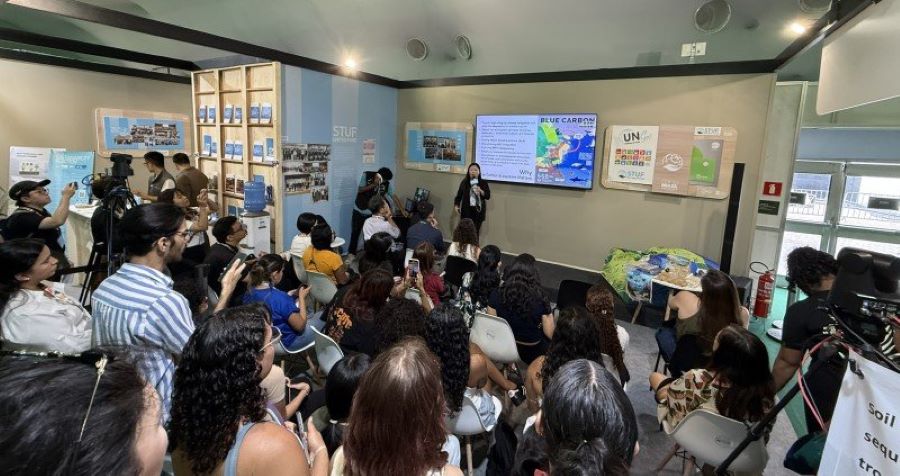 海委會挺進巴西COP30氣候峰會 臺灣深化藍碳治理與地方合作經驗掀動參與人潮