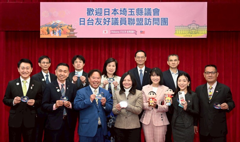 「漫畫之都」埼玉縣訪高  以文創交流深化台日議會情誼