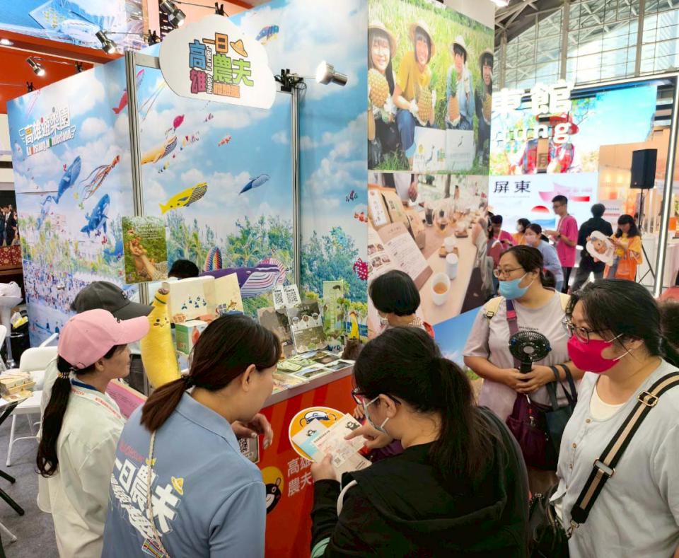 高市農業局前進2025高雄旅行公會冬季國際旅展 主打農村社區慢旅體驗