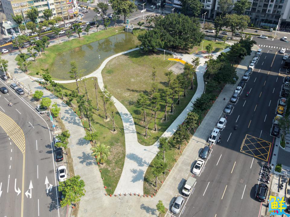 三民區正義公園全面升級 化身城市中的多功能滯洪綠地