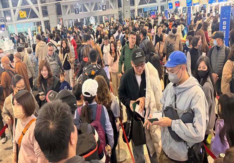 高雄小港國際機場安檢人力不足阻通關效率 籲主管機關加速檢討優化維旅客權益