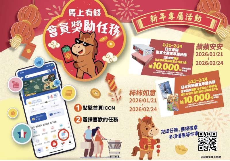 家樂福「HORSE好事發生」迎春開跑  2億5千萬回饋搶春節商機