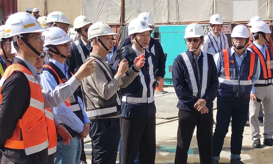 高捷黃線Y16站主體工程啟動 捷運局要求落實工安降交通衝擊