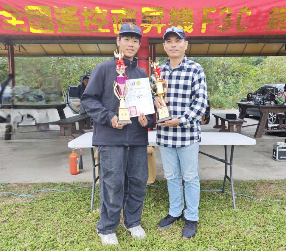 2025年全國遙控直升機F3C錦標賽 高市大榮中學汽車科盧奕凱甲組掄元