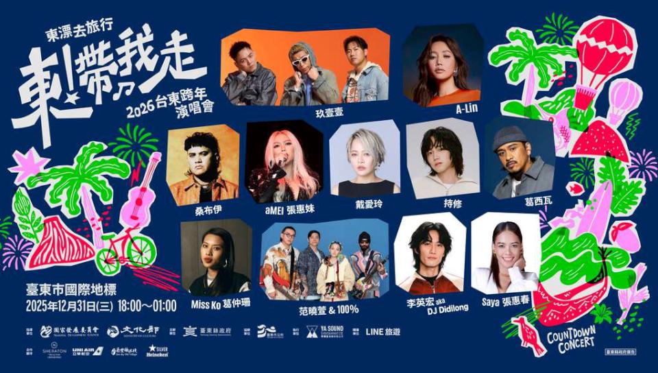 【第322期】從北到南 離島也精彩! 2025跨年派對大集合 煙火、演唱會、摩天輪一次看個夠