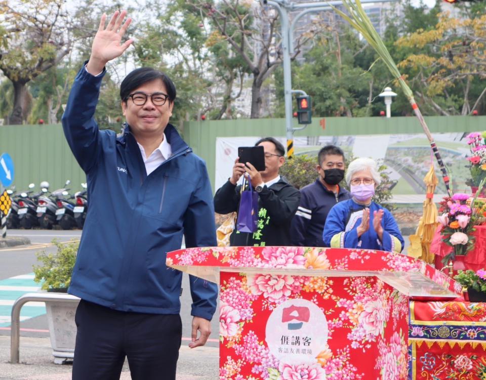 陳其邁市長新春祈福鼓勵學客語 中央地方共同守護客家文化