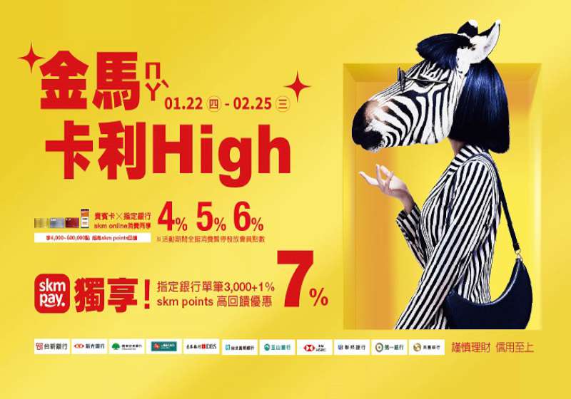 新光三越《金馬卡利High》熱鬧登場  福袋、人氣美食、新春活動同步亮相