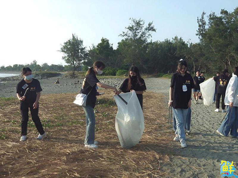 嘉藥幼保系前進漁光島舉辦淨灘行動 守護海洋生態