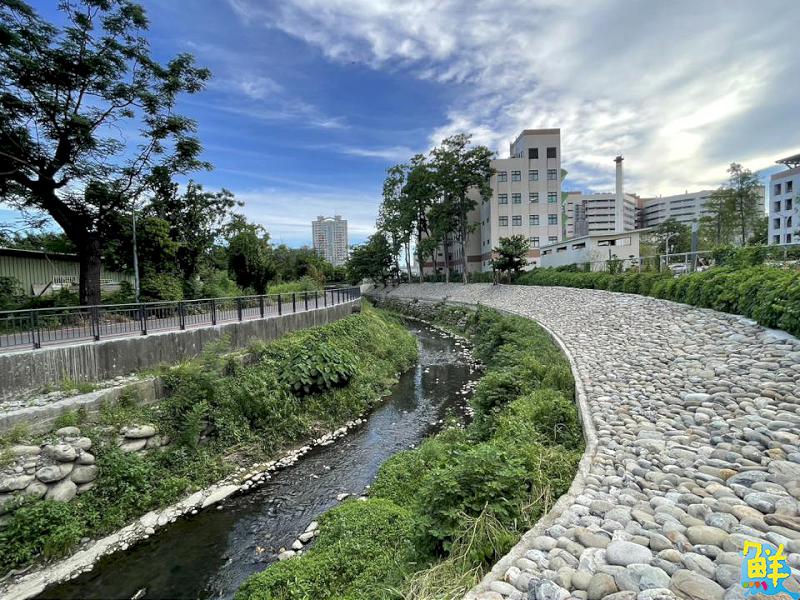 改造榮總醫院旁北屋排水河岸  打造安全整潔的生活空間