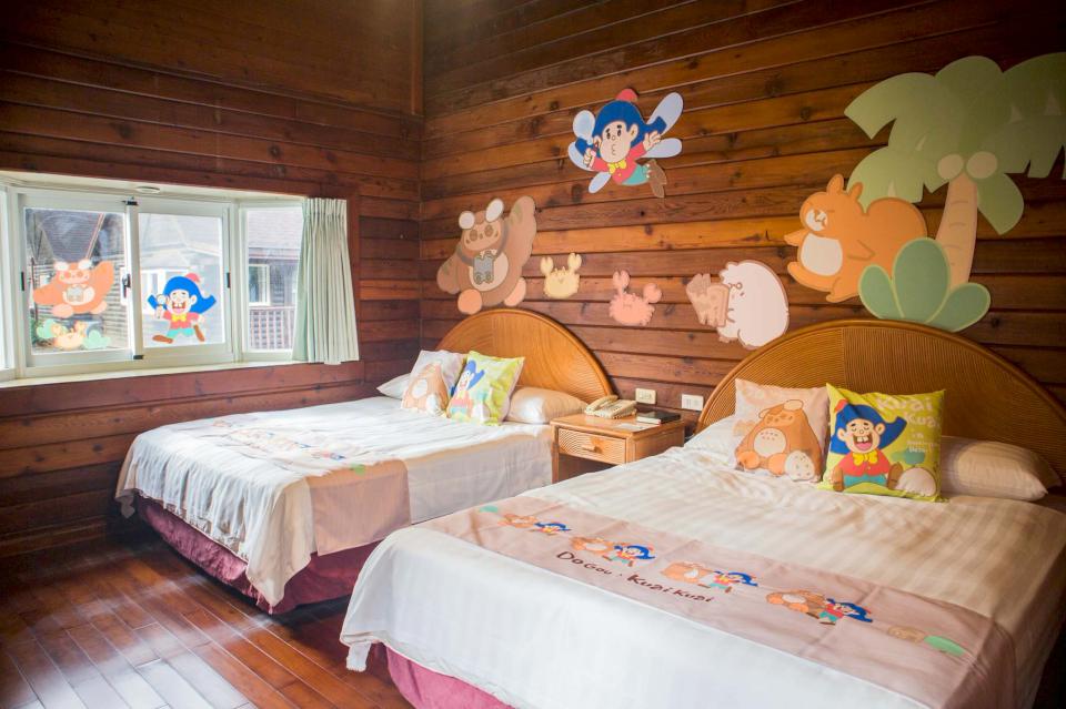 屏東小墾丁渡假村攜手老牌兒童零食推聯名主題房型 加價升等附贈專屬小禮