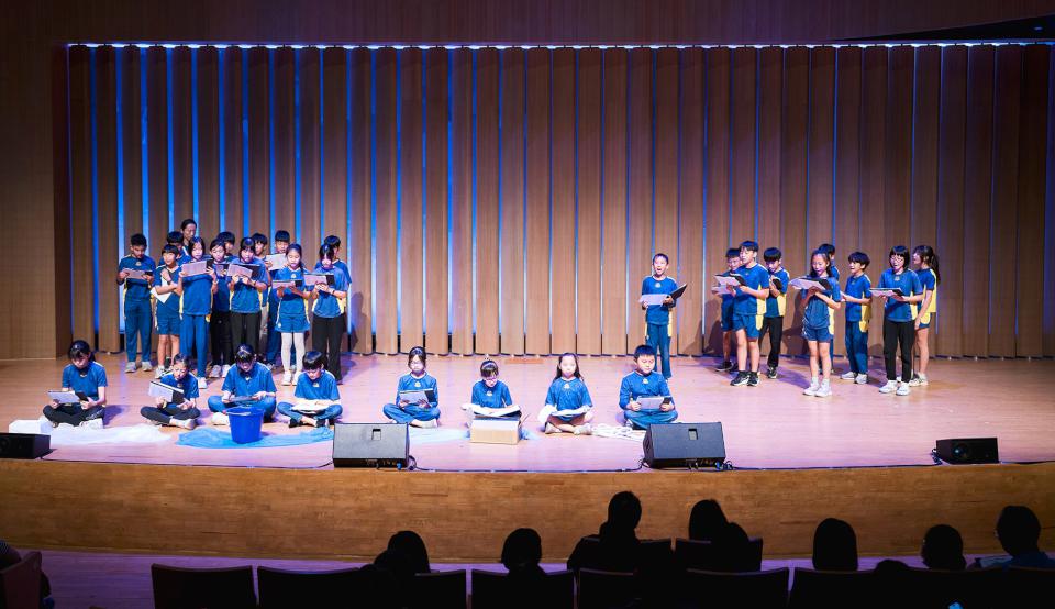 衛武營劇場藝術體驗教育計畫讀劇發表會 6國中小高中160師生演繹3作品秀成果