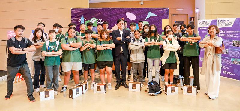 第28屆亞太童軍領袖會議睽違36年高展館舉行 陳其邁喜迎各國代表與會