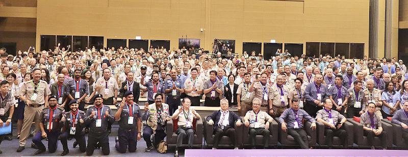 第28屆亞太童軍領袖會議睽違36年高展館舉行 陳其邁喜迎各國代表與會