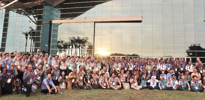 第28屆亞太童軍領袖會議睽違36年高展館舉行 陳其邁喜迎各國代表與會