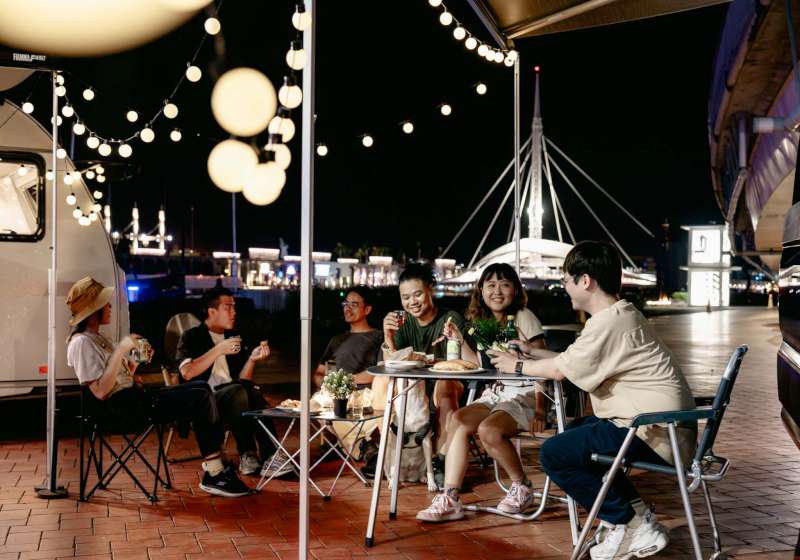 高市駁二藝術特區港邊露營趣 12月13、14日大義公園首開放搭帳篷過夜