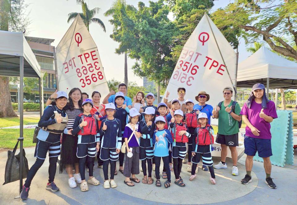 高市國小體促會114年度校際帆船聯賽 高市林園區汕尾國小風帆隊包辦6冠軍