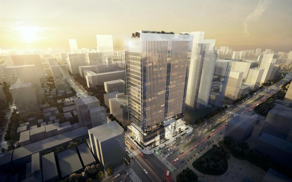 高市捷運局等會勘高捷橘線 O4 站聯開案進度 要求每天專人督導施工