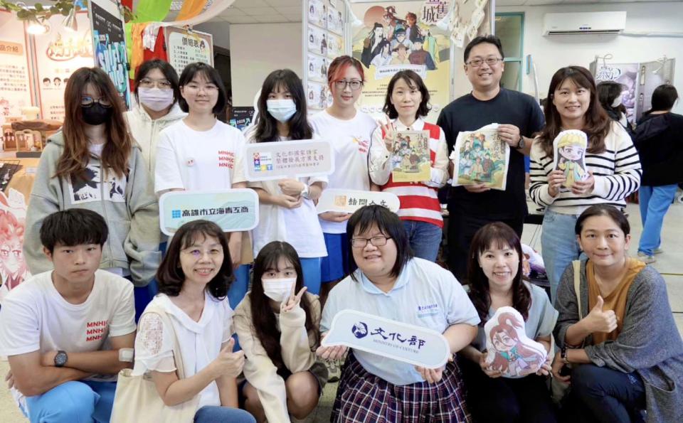 高市海青工商發表台語繪本「圍龜放蛇話舊城」創新學習引導學生深入在地文化