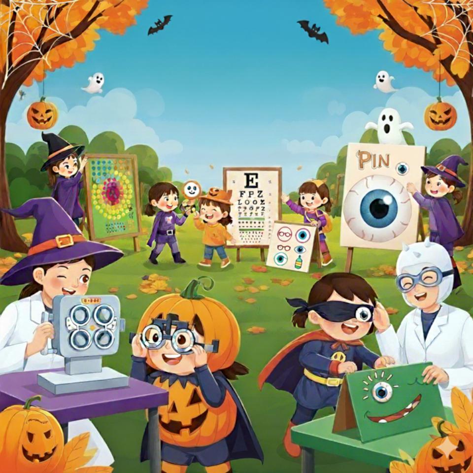 高雄長庚醫院近視防治中心攜手科工館 10月31日推「搗蛋可以,近視不行」活動