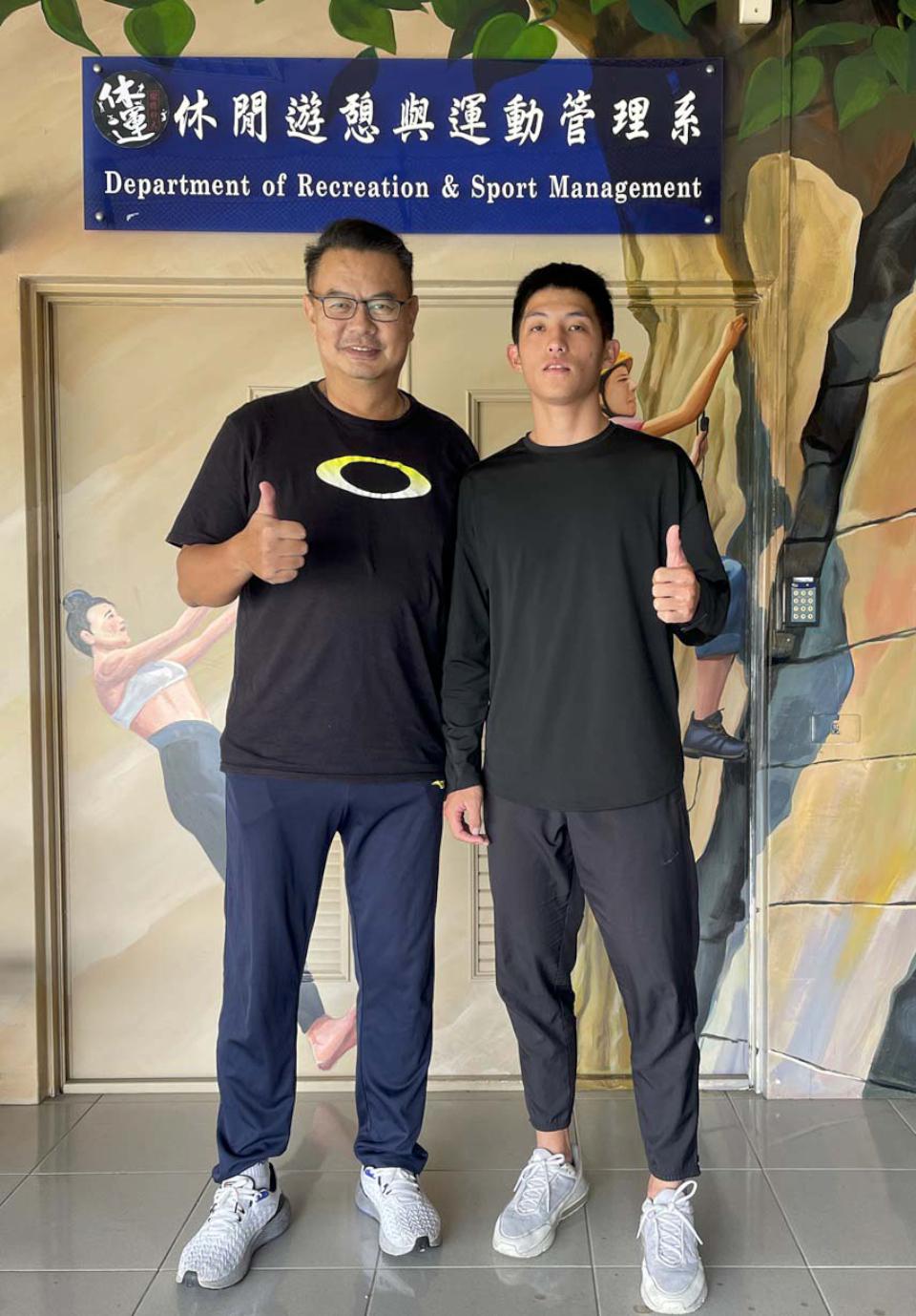 樹科大休運系大三生曾嘉成 榮膺教育部114年國光體育獎章