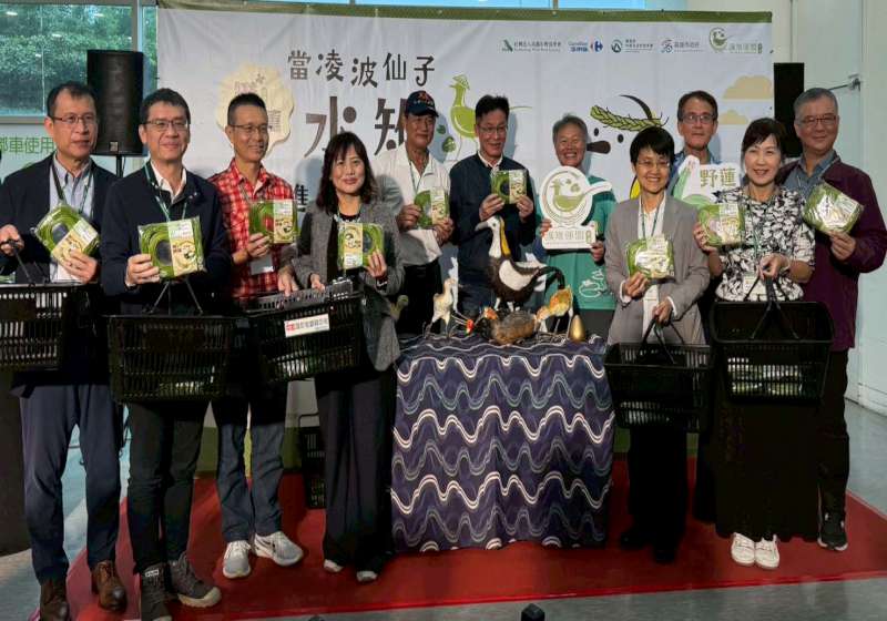 高市農業局攜手野鳥學會、美濃區農會、蔬菜產銷第18班 促成野蓮上架量販通路