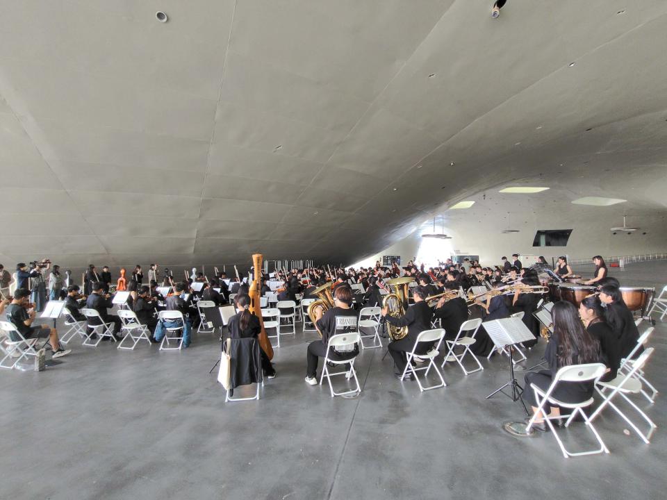 雄中第七屆高校音樂聯展 13所高中音樂班逾600生齊聚衛武營展學習成果