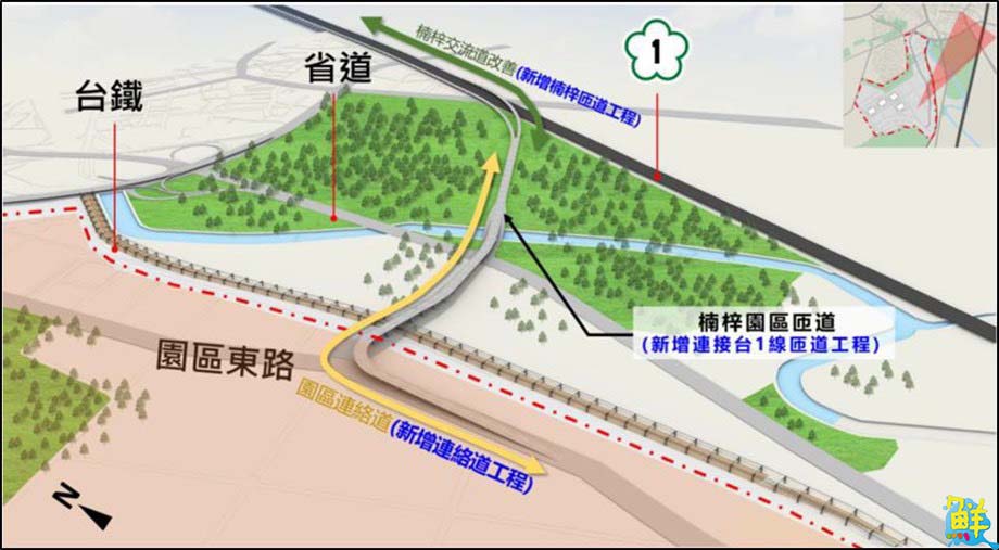 楠梓園區聯外交通路網都計變更案   高市都委會審議通過