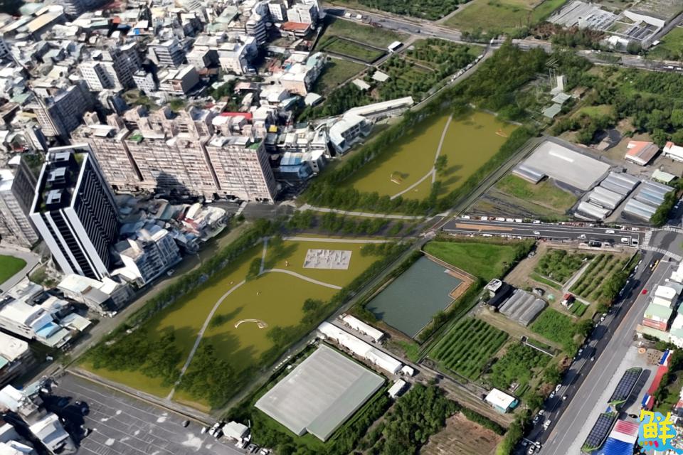 高市府水利局結合鳳山熱帶園藝試驗分所 打造八德滯洪池 提升建國路二段防洪能力