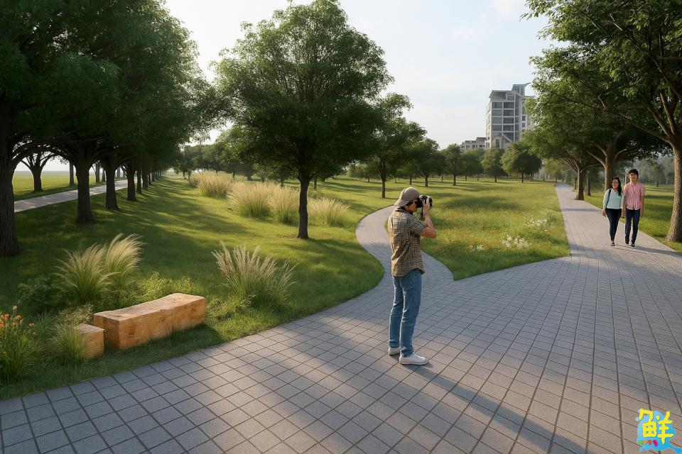 高市府水利局結合鳳山熱帶園藝試驗分所 打造八德滯洪池 提升建國路二段防洪能力