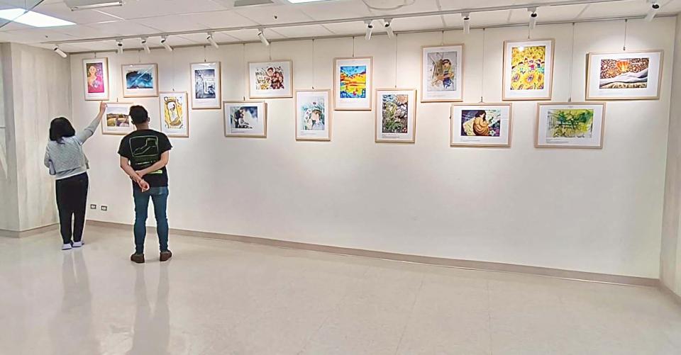 癌症希望基金會2025年第10屆《彩繪希望》畫展 首站巡迴高醫岡山醫院