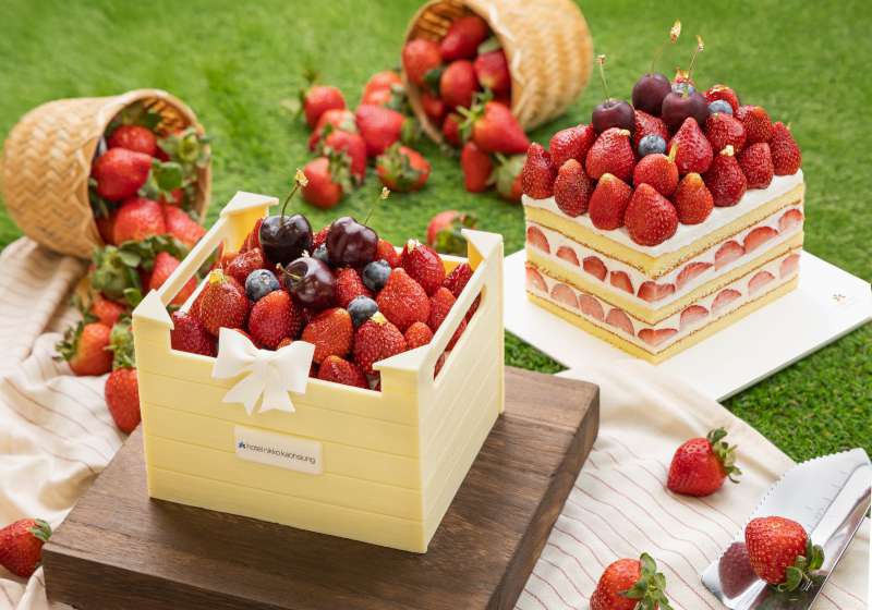 高雄日航酒店浪漫出擊 草莓蛋糕、情人節雙人饗宴一次到位