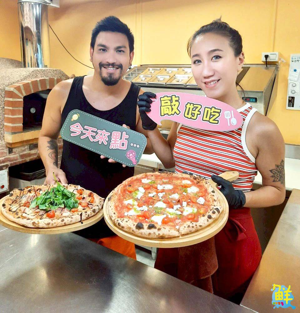 哥們～今天來片披薩吧！     Pizza Bros連義大利人都高呼È delizioso！的美味