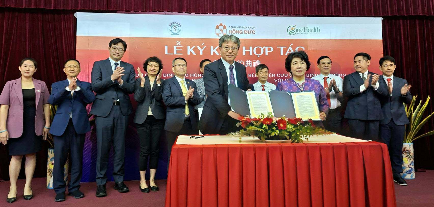 高榮攜手越南鴻德醫院、OneHealth Foundation 深化育才、醫技交流等合作