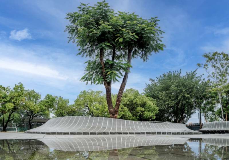 知名建築師機器手臂水泥3D列印設計美濃區建案 榮膺2025德國紅點設計獎