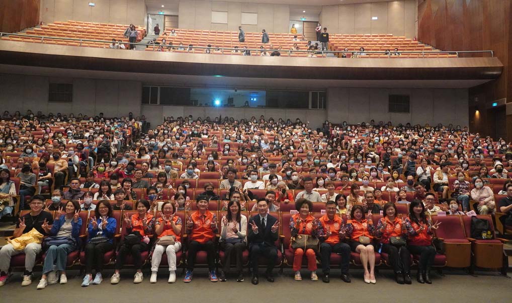 高市社教館攜手國際獅子會生命教育講座 知名演員謝祖武暢談人生翻轉術