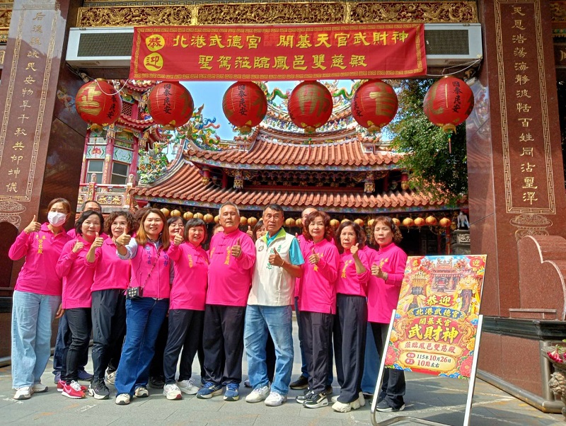 睽違7年再啟環臺濟世，北港武德宮中路武財神駕臨鳳邑雙慈殿