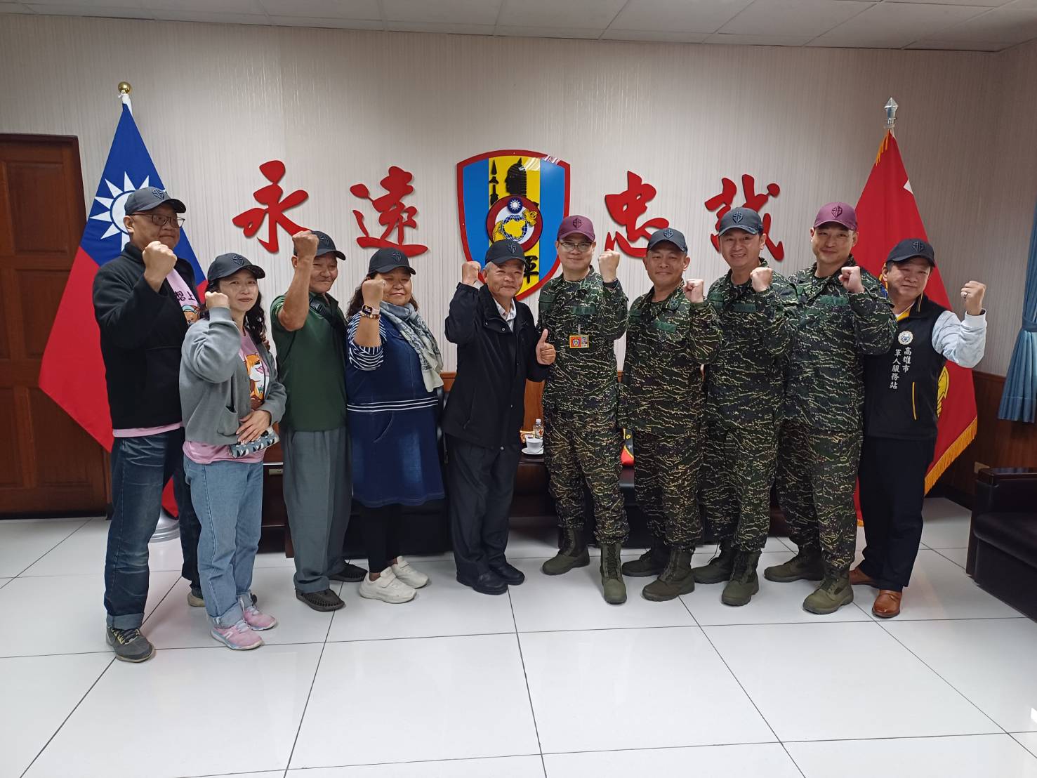 敬軍慰問海軍陸戰隊99旅    企業以行動致敬國軍守護台灣