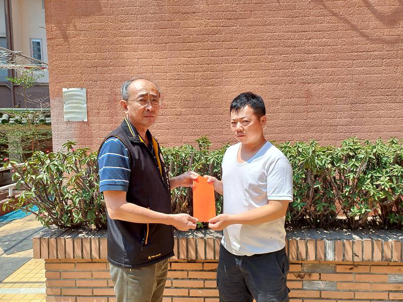 陸軍步兵117旅官兵家中遭祝融　高雄市軍人服務站前往慰問關懷