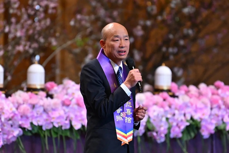 萬人見證星雲大師靈骨分燈五大洲 韓國瑜推崇弘法奇蹟